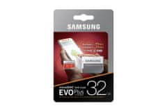 Samsung micro SDHC 32GB EVO Plus + SD adaptér (MB-MC32GA/EU)