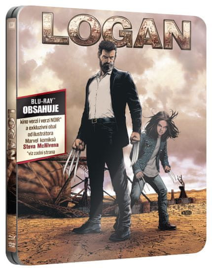Logan: Wolverine (2 disky: kino verze + NOIR verze) - Blu-ray