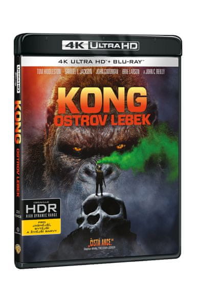 Kong: Ostrov lebek (2 disky) - Blu-ray + 4K ULTRA HD