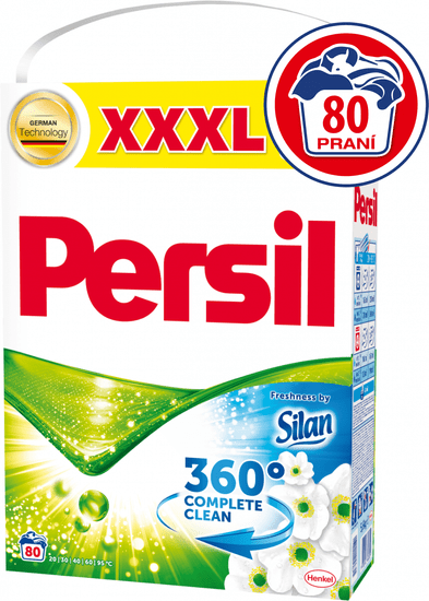 Persil 360° Complete Clean Freshness by Silan Powder (80 praní)