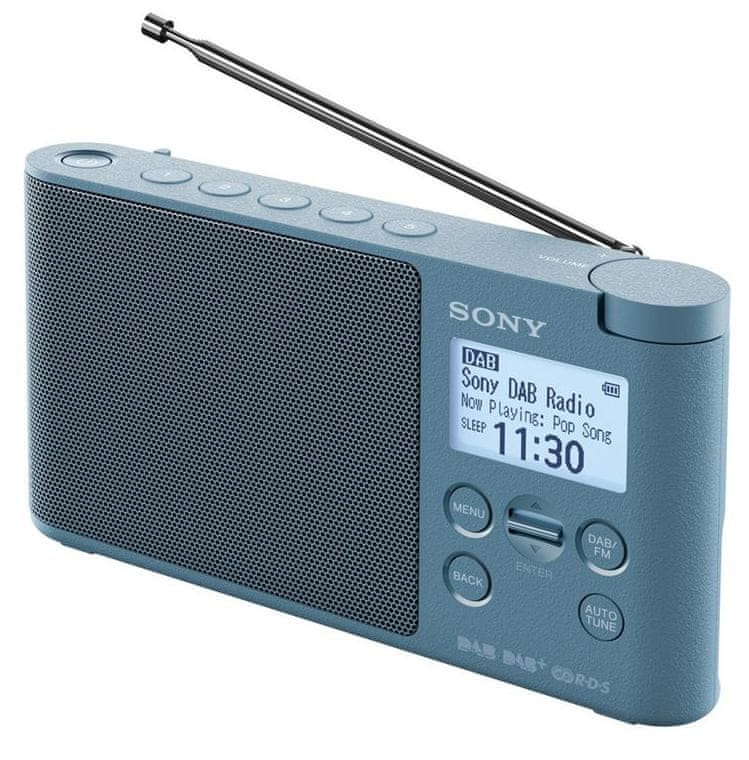 Sony XDR-S41DL, modrá