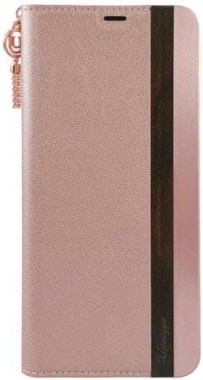 Uunique Flipkryt Wooden/Aluminium (Samsung Galaxy S8 Plus), růžová