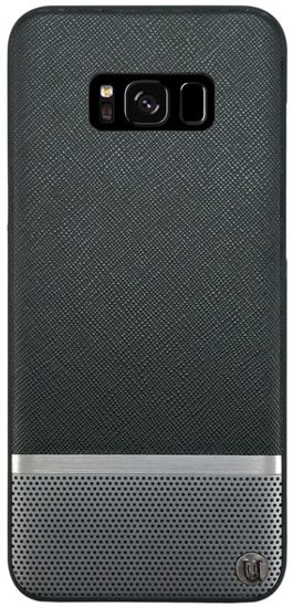 Uunique Kryt Saffiano/Perforated (Samsung Galaxy S8), černá - rozbaleno