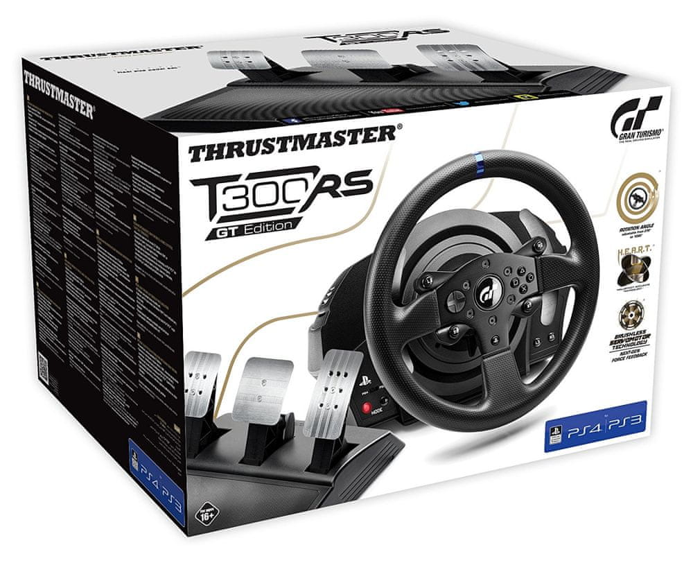 Thrustmaster Sada volantu a pedálů T300 RS a T3PA GT Edice