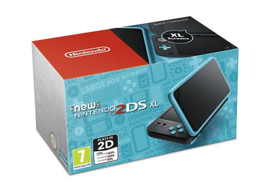 Nintendo New 2DS XL Black & Turquoise