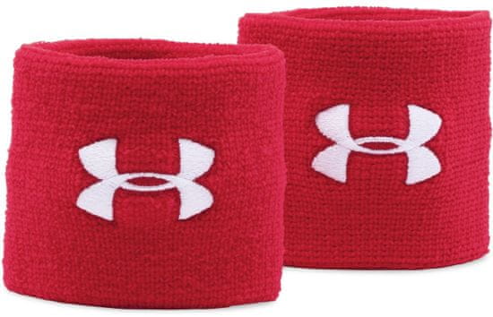 Under Armour Performance Wristbands Red White Osfa