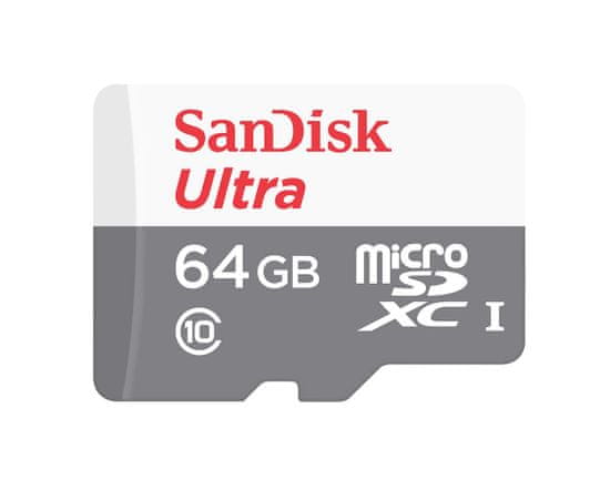 SanDisk micro SDXC Ultra 64GB 48MB/s UHS-I (SDSQUNB-064G-GN3MN)
