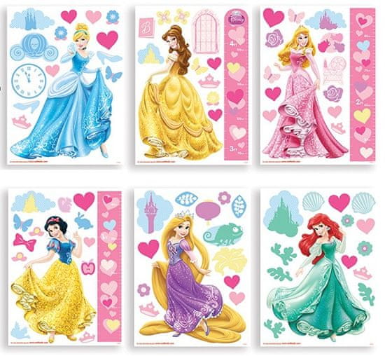 Walltastic Dekorace Disney princezny