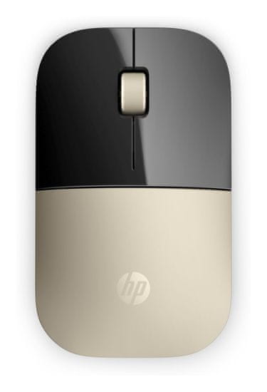 HP Z3700 bezdrátová myš, zlatá (X7Q43AA)