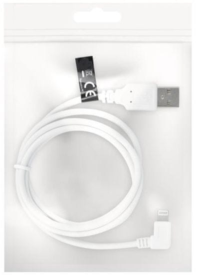 Forever Datový kabel pro Apple Iphone 5, bulk, nepřímý konektor, bílá