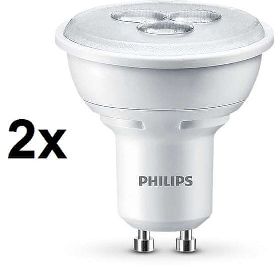 Philips LED 3,5 W teplá bílá, 2 ks