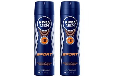 Nivea Antiperspirant ve spreji pro muže Sport (Antiperspirant) 150 ml 2 ks