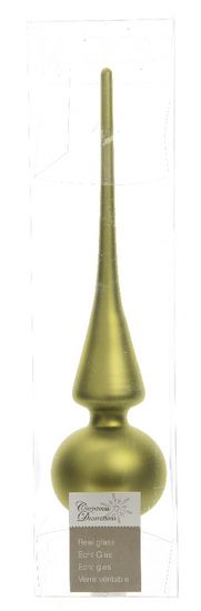 Kaemingk Špička na stromeček 26 cm, olivová mat