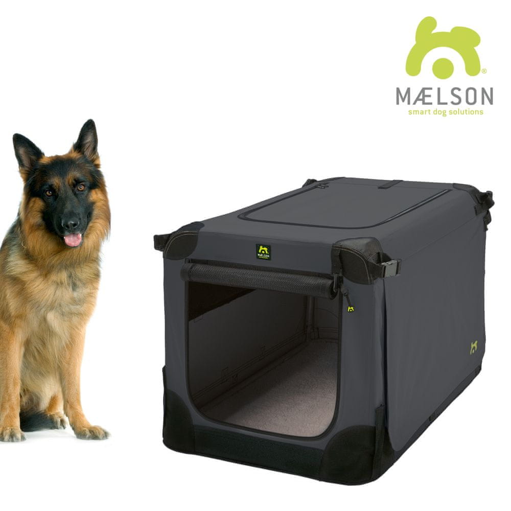 Maelson nylonová přepravka pro psy Soft Kennel, 105 × 72 × 81cm - použité