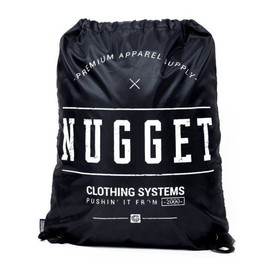 Nugget unisex černý pytlík Benched Bag