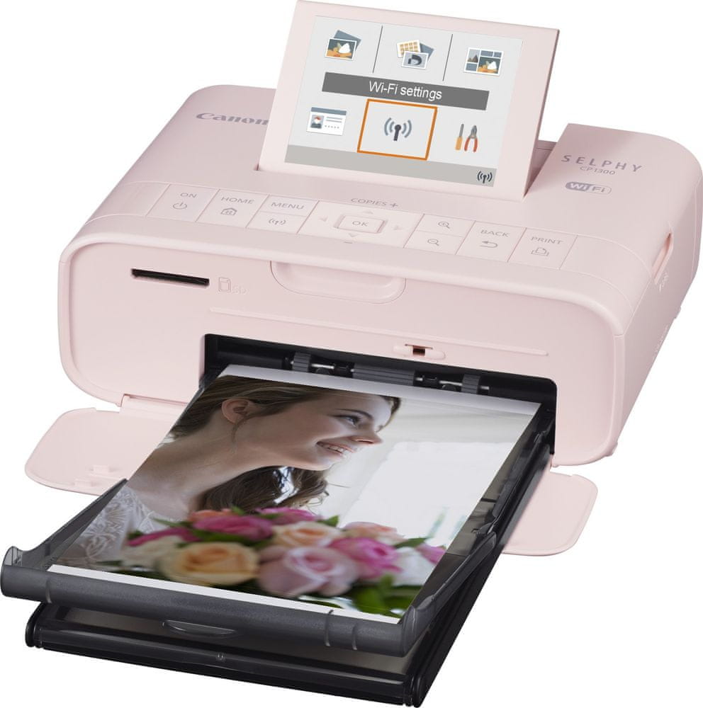 Canon Selphy CP1300 Pink (2236C002) - rozbaleno