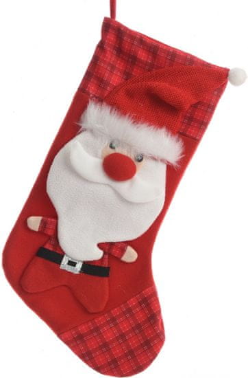 Kaemingk Vánoční ponožka Santa
