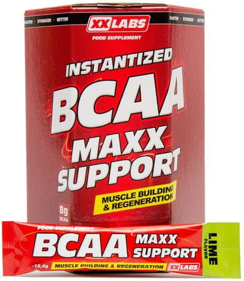XXlabs BCAA Maxx Support 310g (30 sáčků) Limetka
