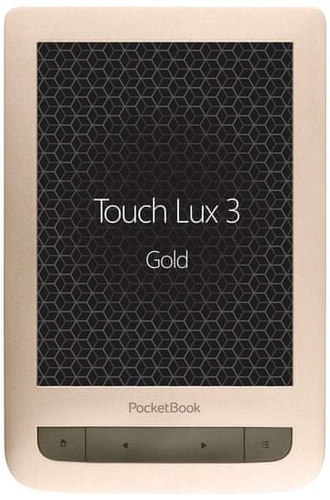 PocketBook 626 Touch Lux 3, Zlatý (PB626(2)-G-WW)
