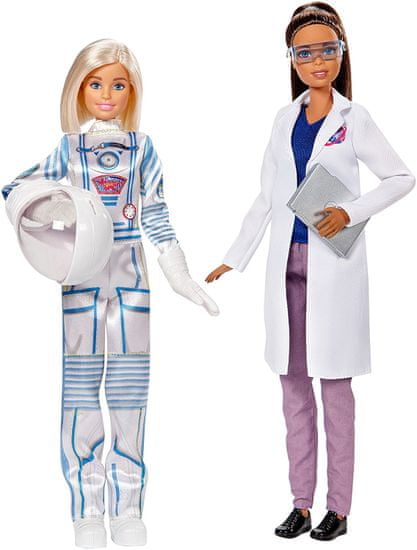 Mattel Barbie s kamarádkou Astronautka a vesmírná vědkyně