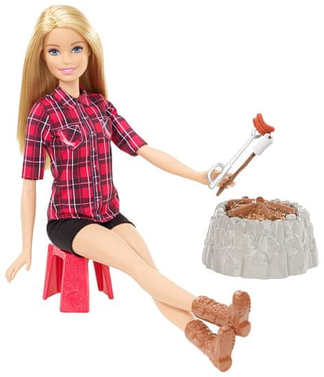 Mattel Barbie Panenka při ohni blondýnka