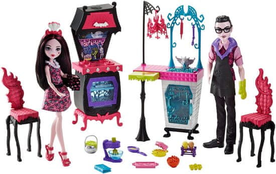 Mattel Monster High Draculaura a Drákula herní set
