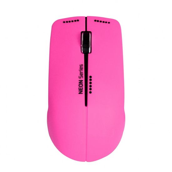 Port Designs Neon bezdrátová myš, 1200DPI, + podložka, růžová (900504)