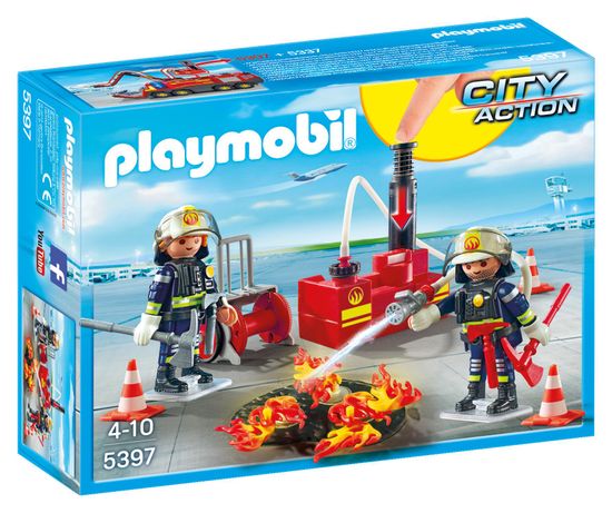 Playmobil 5397 Zásah hasičů s vodní pumpou