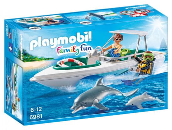 Playmobil 6981 Sportovní člun s potápěči