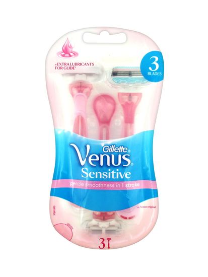 Gillette Venus Sensitive Dámská pohotová holítka 3 ks 