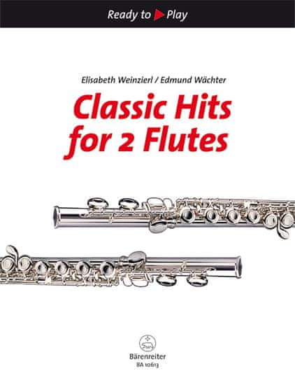 KN Classic Hits for 2 Flutes Škola hry na příčnou flétnu