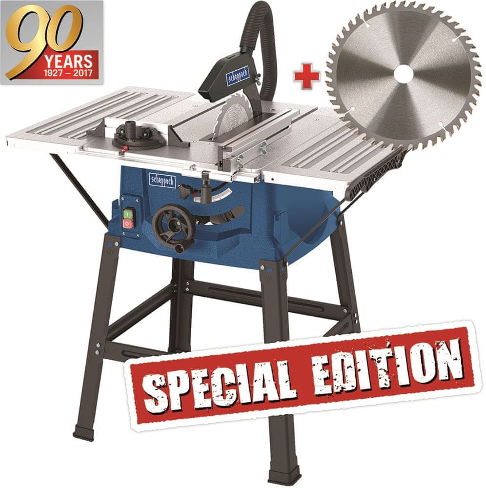 Scheppach HS 100 S Special Edition stolová pila - zánovní