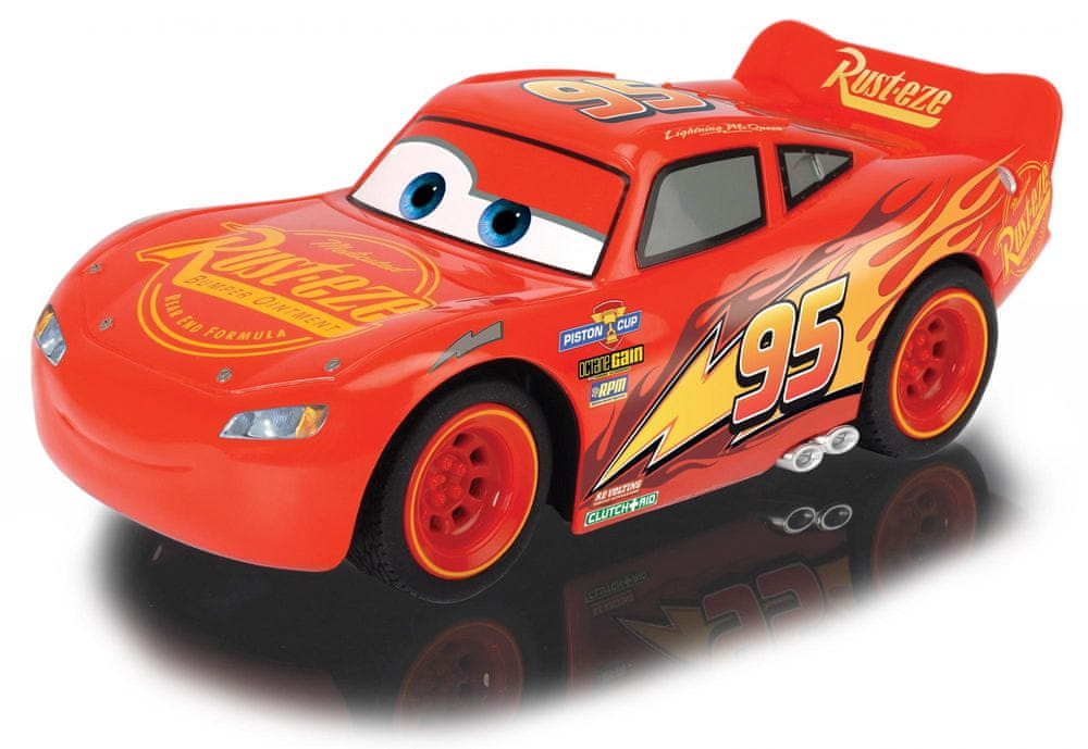 Levně Dickie RC Cars 3 Blesk McQueen Single Drive