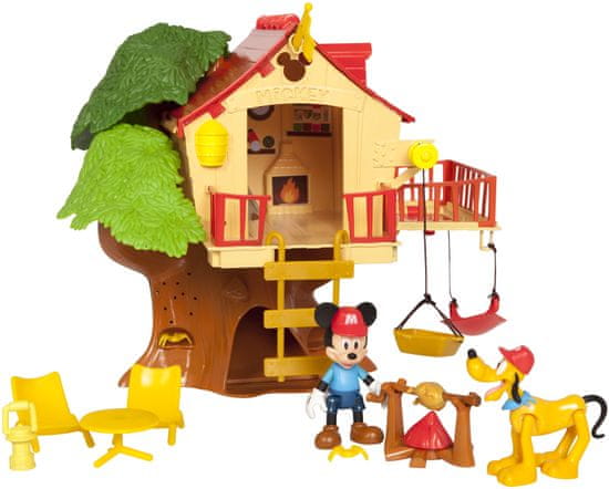 Mikro hračky Mickey Mouse stromový domeček