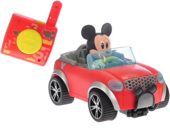 Mikro hračky Mickey Mouse R/C cabriolet, 16cm
