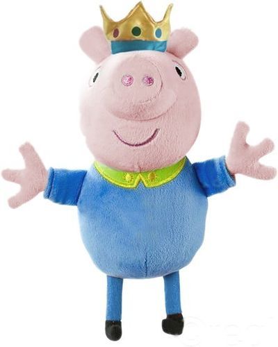 TM Toys Peppa Pig - plyšový princ George 35,5 cm