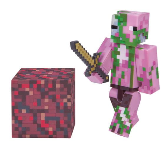 TM Toys Minecraft - Zombie Pigman sběratelská figurka s doplňky