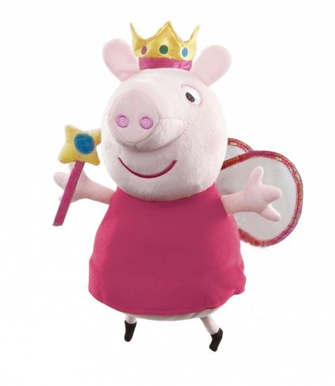 TM Toys Peppa Pig - plyšová princezna Peppa 35,5 cm