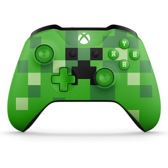 Microsoft Xbox One S Gamepad Minecraft Creeper
