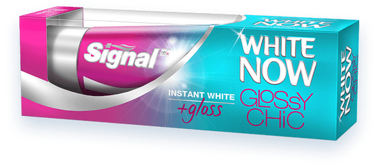 Signal White Now Glossy Chic zubní pasta 50 ml