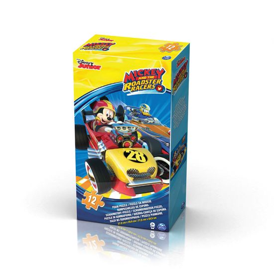 Spin Master Pěnové puzzle Mickey Mouse 12 ks