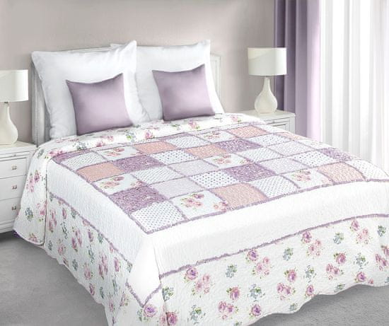 My Best Home Přehoz na postel Patchwork růžová 220x240 cm