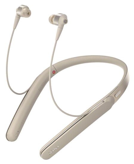 Sony WI-1000X bezdrátová sluchátka, zlatá - použité