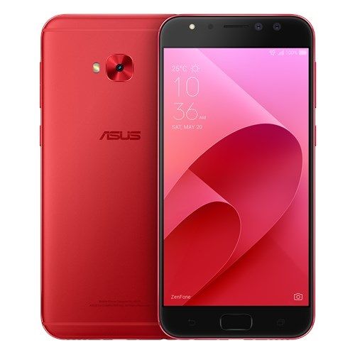 ASUS ZenFone 4 Selfie Pro, ‏(ZD552KL)‏, červený
