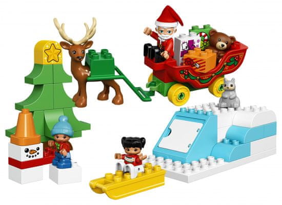 LEGO DUPLO® 10837 Santovy Vánoce