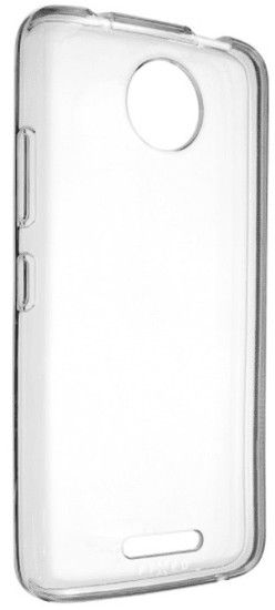 FIXED TPU gelové pouzdro pro Motorola Moto C 4G, čirá