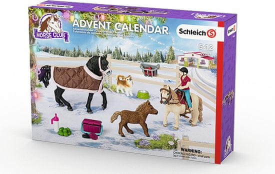 Schleich Adventní kalendář Schleich 2017 - Koně 97447