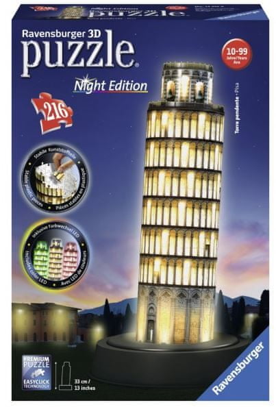 Levně Ravensburger Pisa (noční edice) 216 dílků