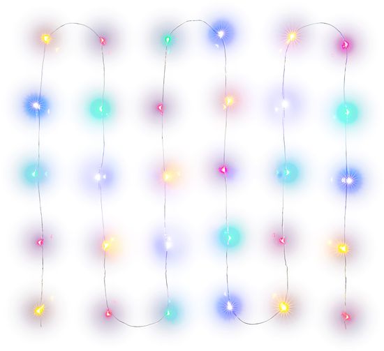 Retlux nano řetěz 30 LED multicolour