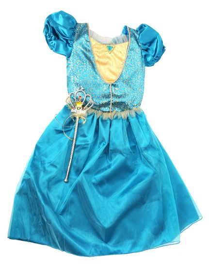 Mac Toys Šaty pro princeznu - modré
